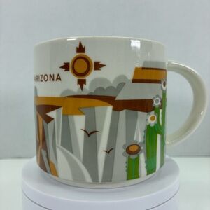 Starbucks 2015 Are You Here Collection Arizona Ceramic Mug 14 oz